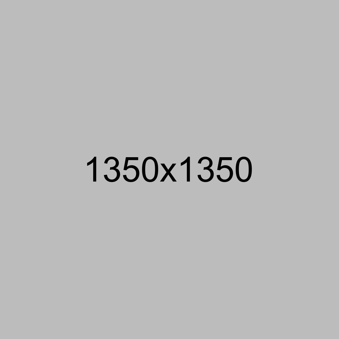 A gray background with the words " 1 3 5 0 x 1 3 5 0 ".